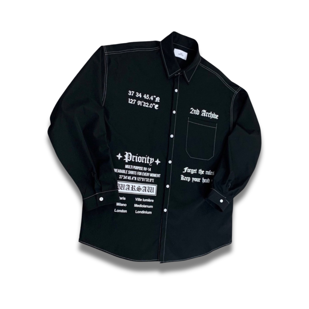 2nd Archiveシャツ、アイドルの必須アイテム