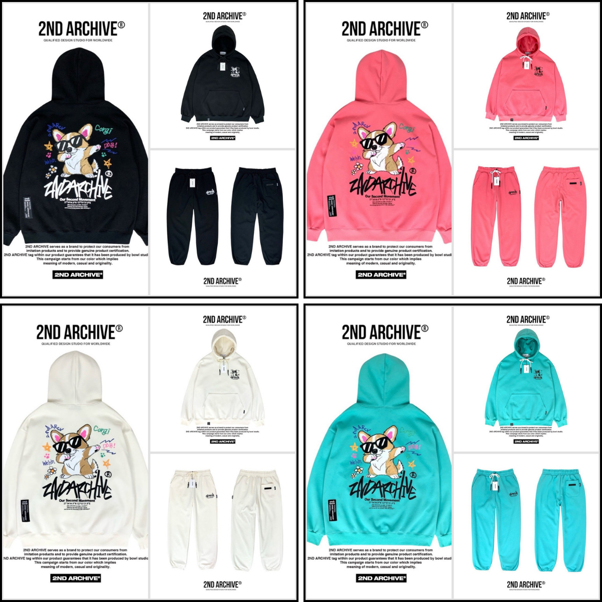 生地の柔らかさが伝わるスウェット素材のディテールアップ