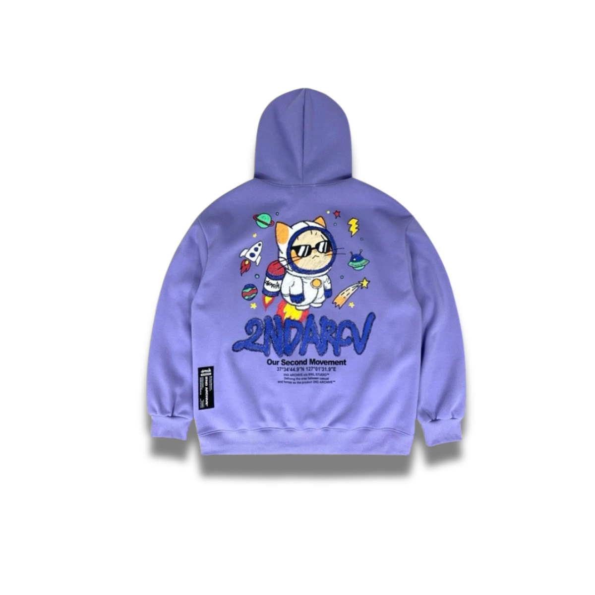 2nd Archive]ロケットキャット クレヨン パーカーMade in Korea