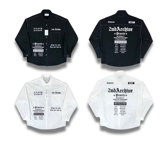 2nd Archiveシャツ、K-POPアイドルの選ぶシャツ