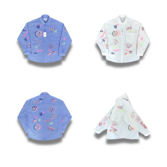 K-POPアーティストが着る2nd Archiveシャツ