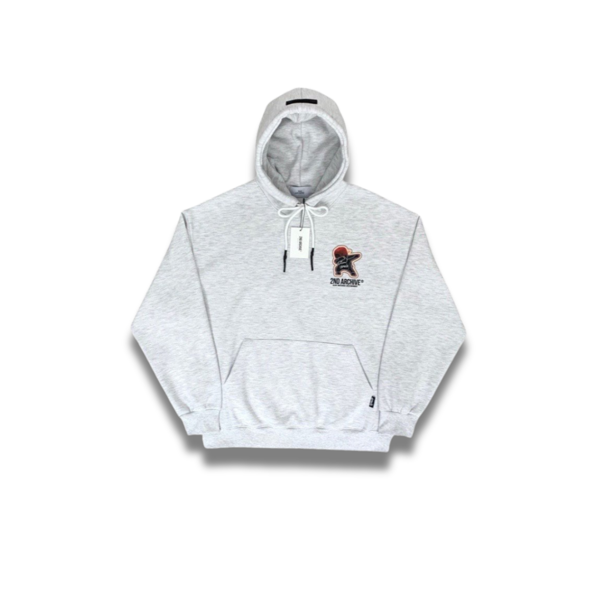 Comfortable hoodie with reflective graphic best-seller