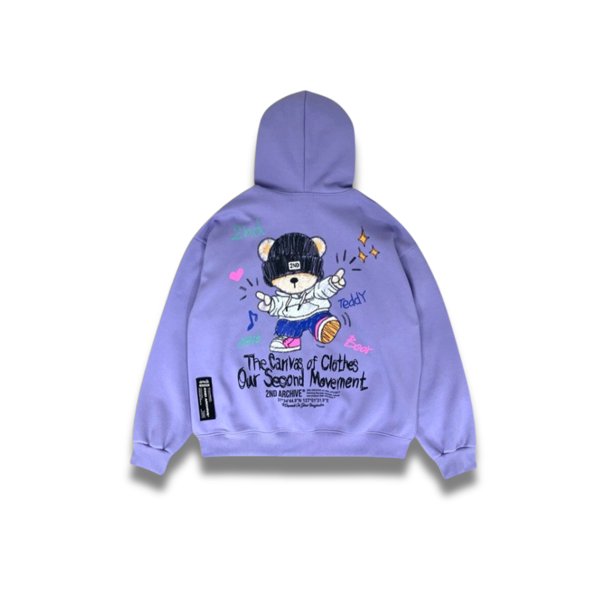 ニットキャップベア ジップパーカー 韓国ストリート | Knit Cap Bear 