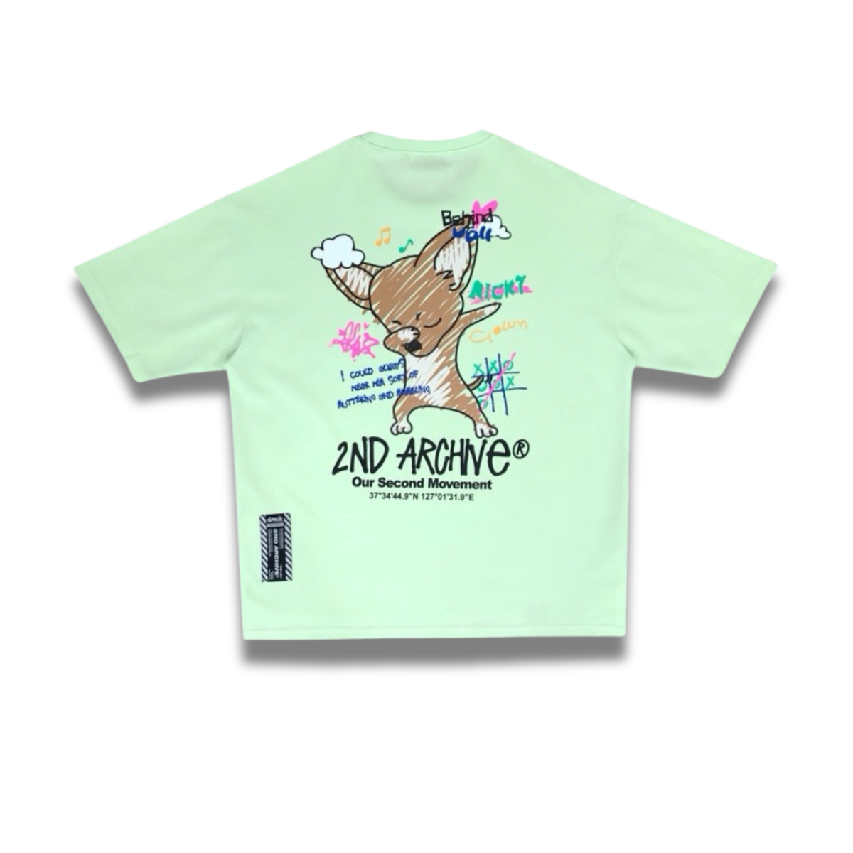 犬 Tシャツ | 2nd Archive | チワワ | 韓国 ファッション 通販 | 半袖 カットソー
