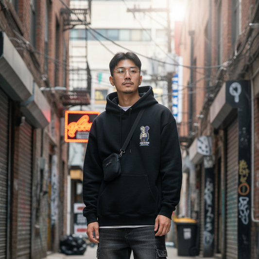 Camouflage Bear Hoodie Lifestyle