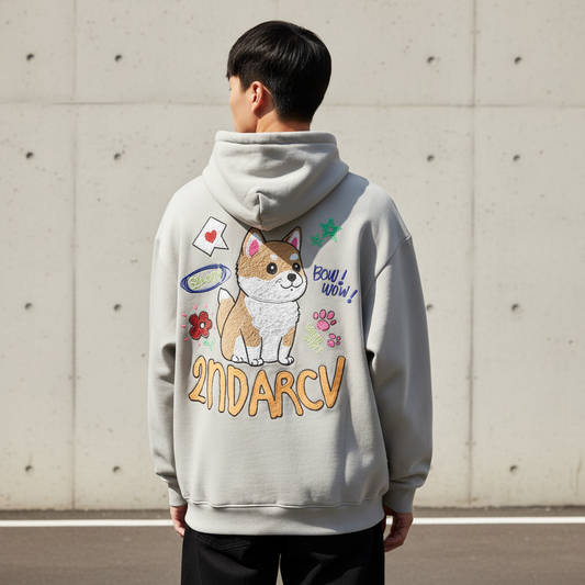 Shiba Inu Hoodie - Back