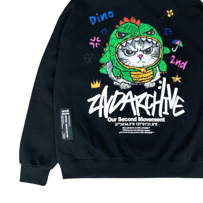 [2nd Archive]ダイノキャットパーカー※セット販売あり(SAB258)