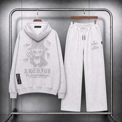 [2nd Archive]スタッズ付きデビルキャットパーカー※セット販売あり(SAB266)