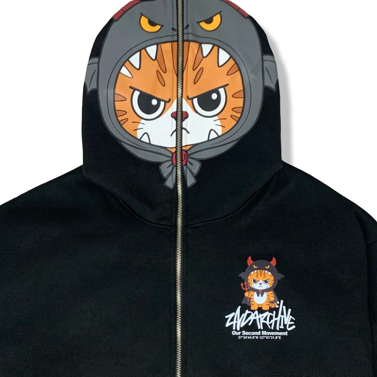 [2nd Archive]フルジップフード付きパーカー※セット販売あり(SAB265)