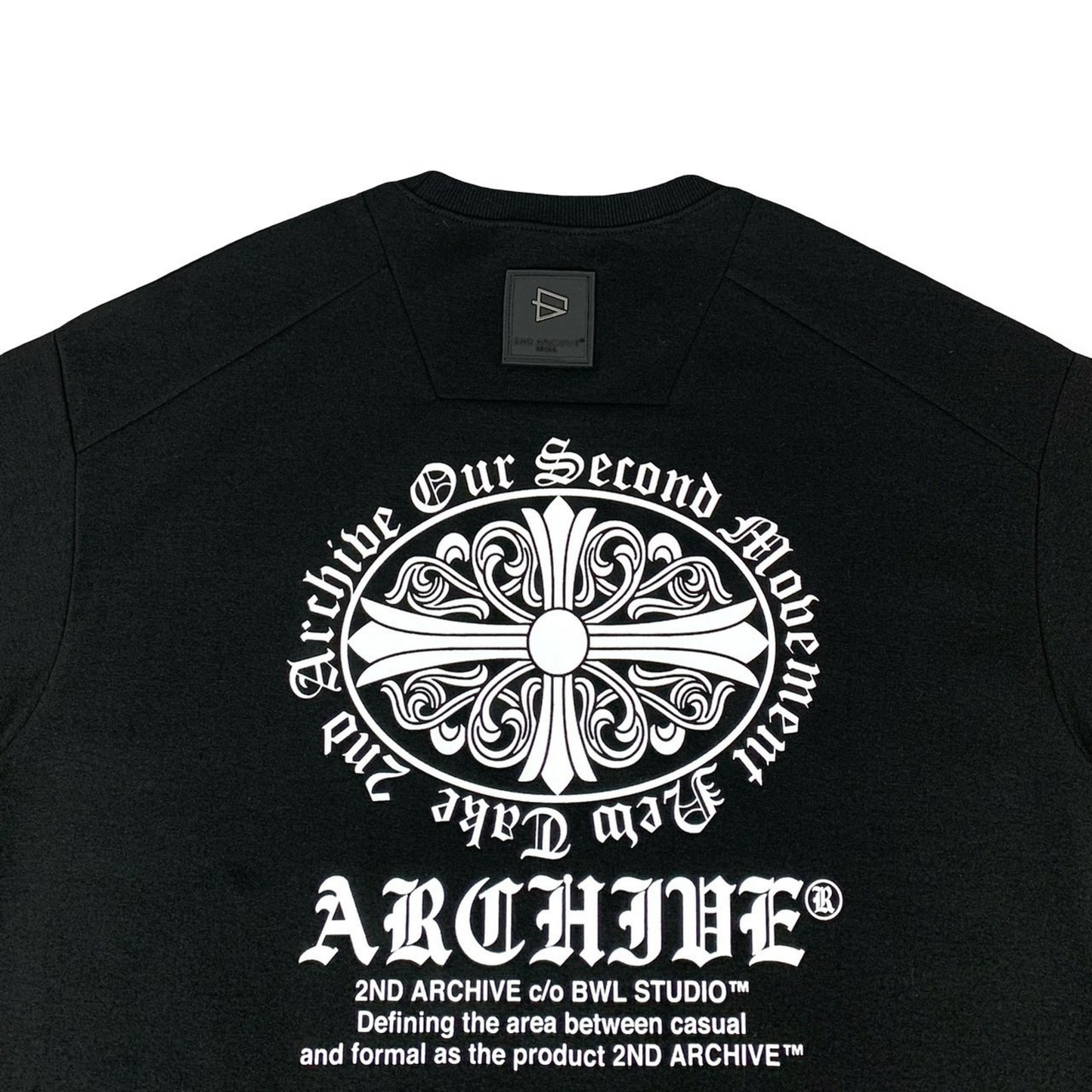 [2nd Archive]革パッチ付き十字架Tシャツ(SAB237)