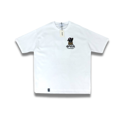 [2nd Archive]カモフラージュ柄フード付きブルドッグTシャツ(SAB224)