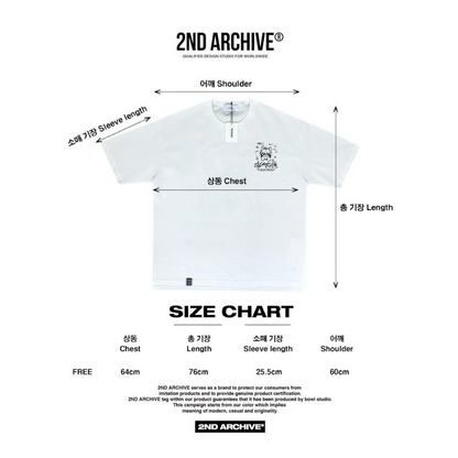 [2nd Archive]サークルロゴのクールな猫のTシャツ(SAB117)