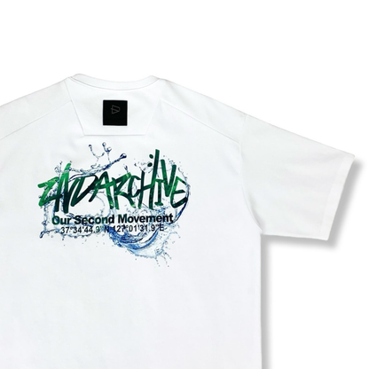 [2nd Archive]波のサインのロゴTシャツ(SAB250)