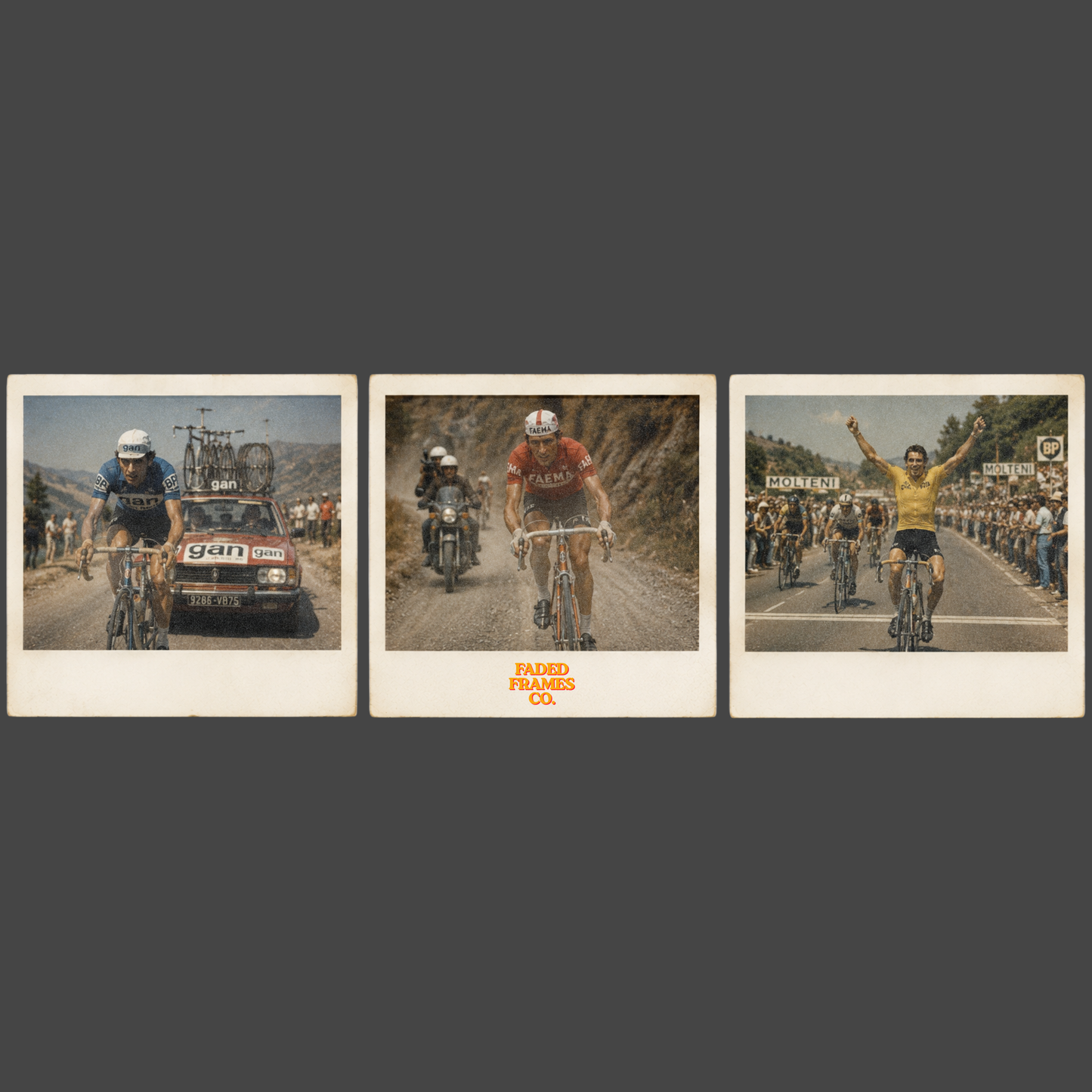 [Faded Frames Co.] ヴィンテージバイクレースTシャツ(136)