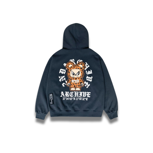 [2nd Archive]レオパードベア ジップアップパーカー(SAB208)