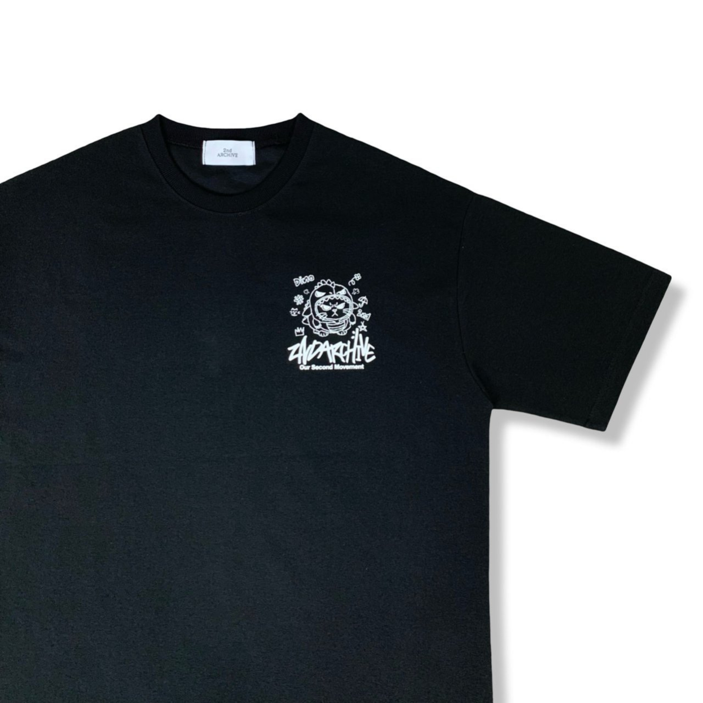 [2nd Archive]恐竜猫Tシャツ(SAB221)