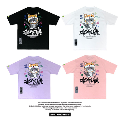 [2nd Archive]シアヴァ猫Tシャツ(SAB238)