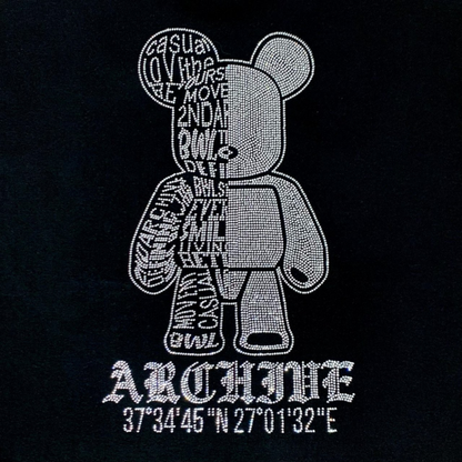 [2nd Archive]スタッズ付きハーフベアTシャツ(SAB222)