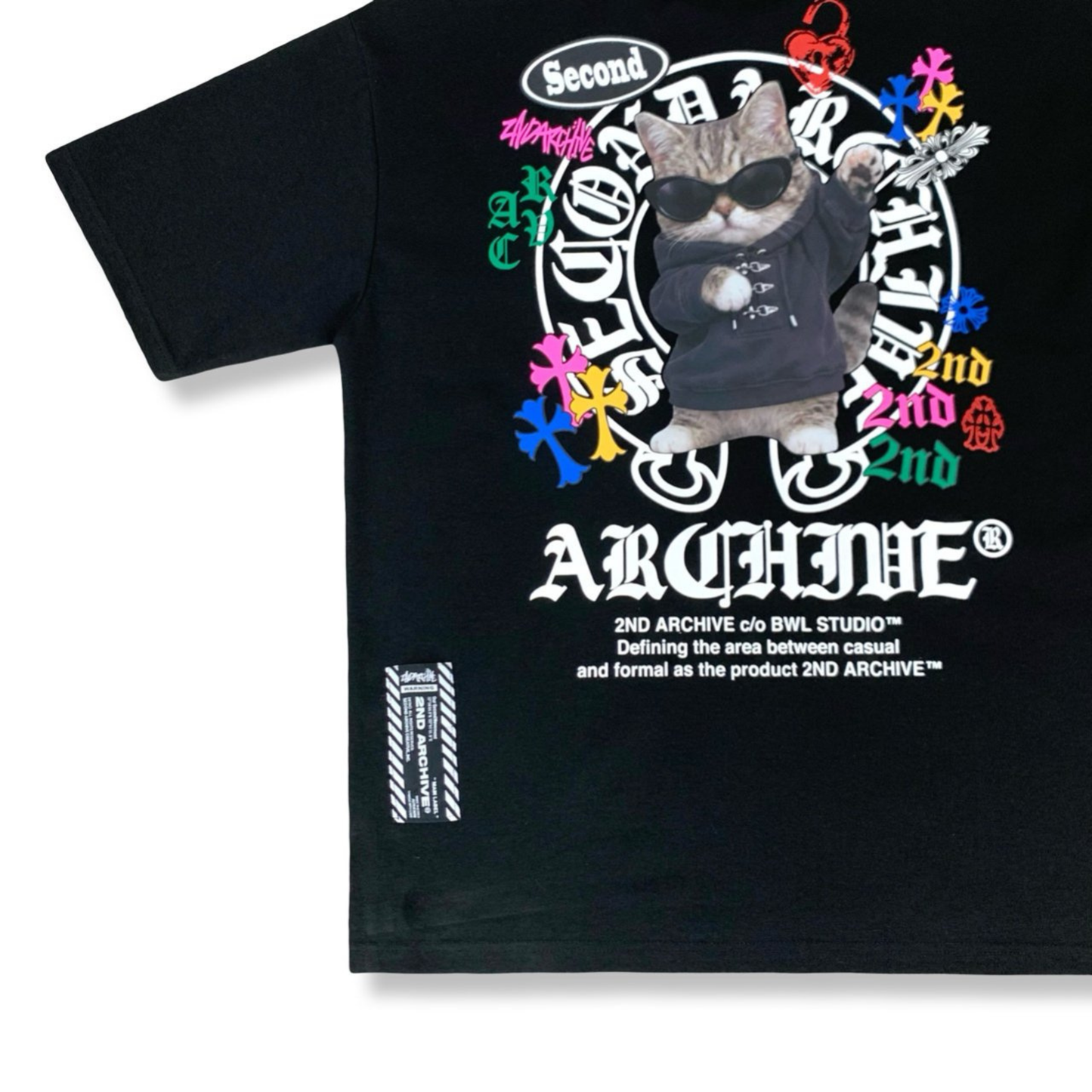 [2nd Archive]サークルダブキャットTシャツ(SAB223)