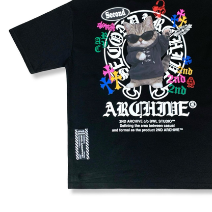 [2nd Archive]サークルダブキャットTシャツ(SAB223)