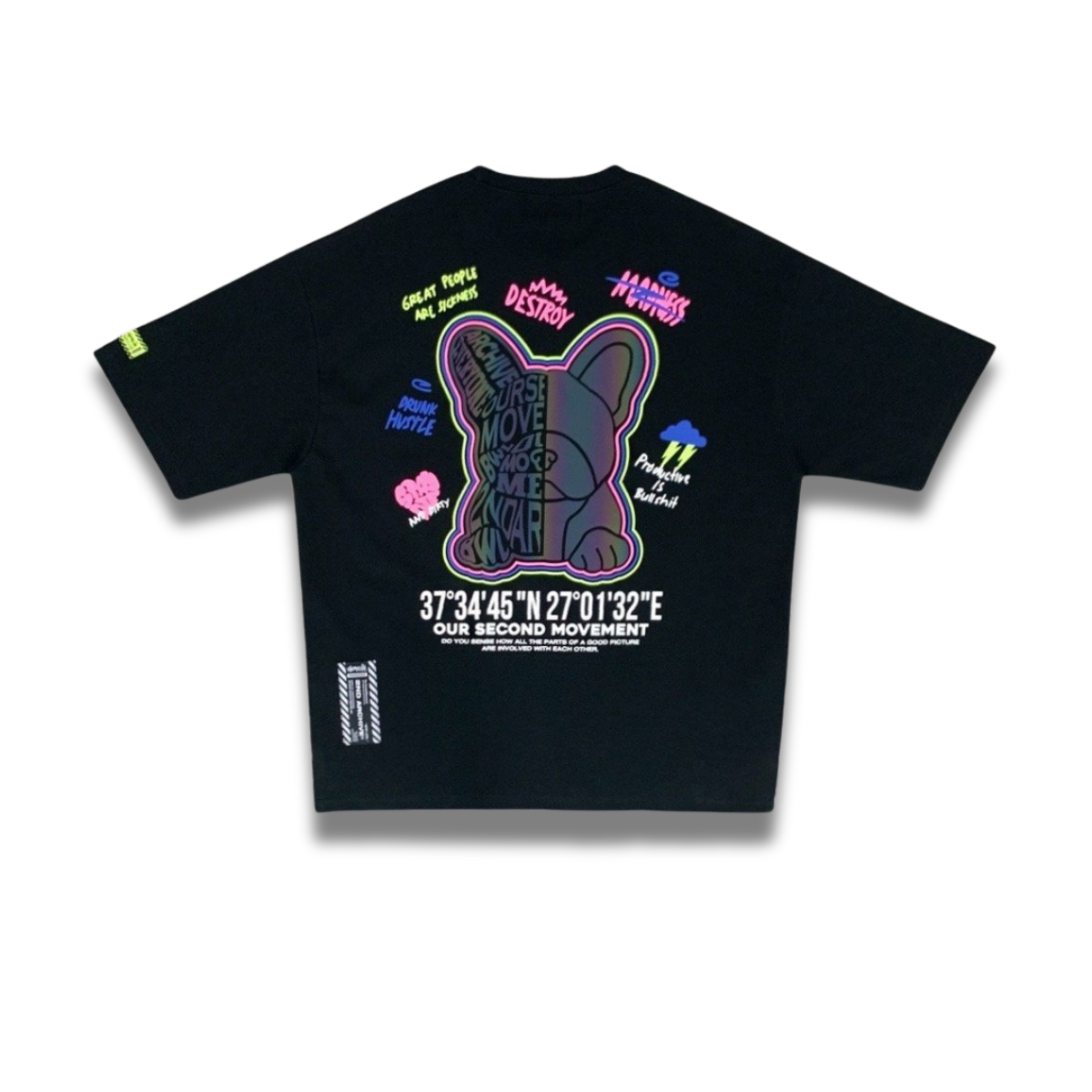 [2nd Archive]ブルドッグ反射Tシャツ(SAB124)