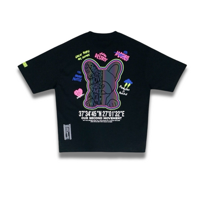 [2nd Archive]ブルドッグ反射Tシャツ(SAB124)