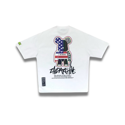 [2nd Archive]「USA」テディベアTシャツ(SAB123)