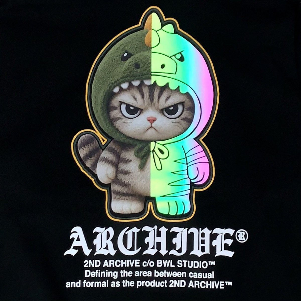 [2nd Archive]恐竜猫パーカー※セット販売あり(SAB279)