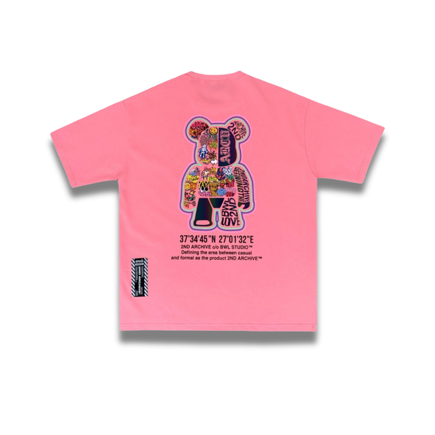 [2nd Archive]グラフィティベア反射Tシャツ(SAB231)