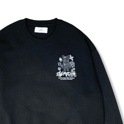 [2nd Archive]ブラッククロスベアスウェット(SAB219)