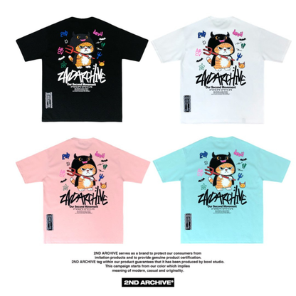 [2nd Archive]悪魔の落書き猫Tシャツ(SAB241)
