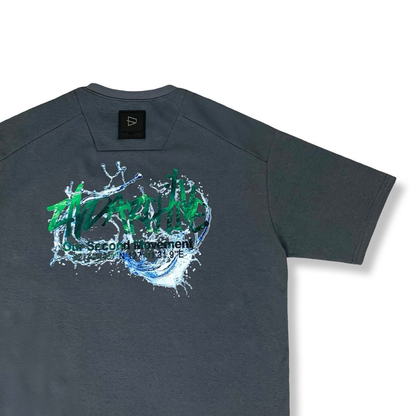 [2nd Archive]波のサインのロゴTシャツ(SAB250)