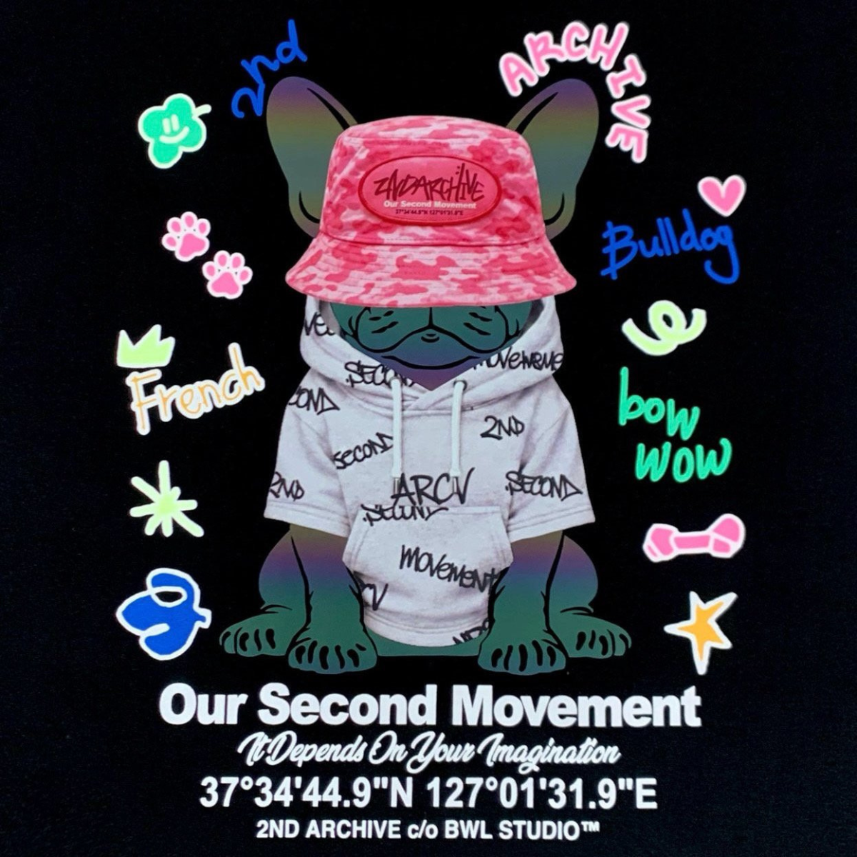 [2nd Archive]バケットハット ブルドッグパーカー※セット販売あり(SAB268)