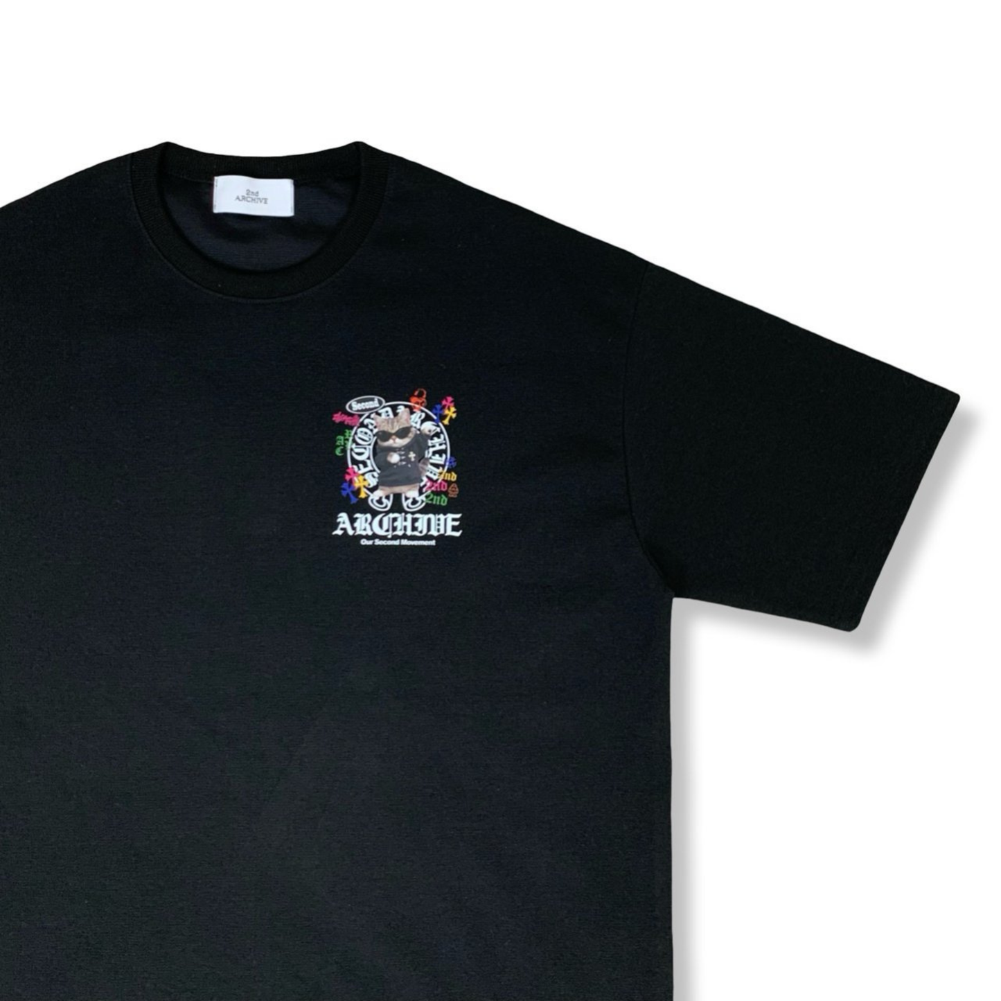 [2nd Archive]サークルダブキャットTシャツ(SAB223)