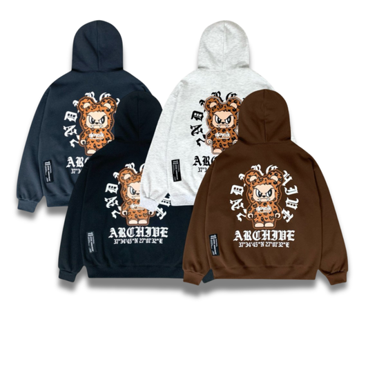 [2nd Archive]レオパードベア ジップアップパーカー(SAB208)