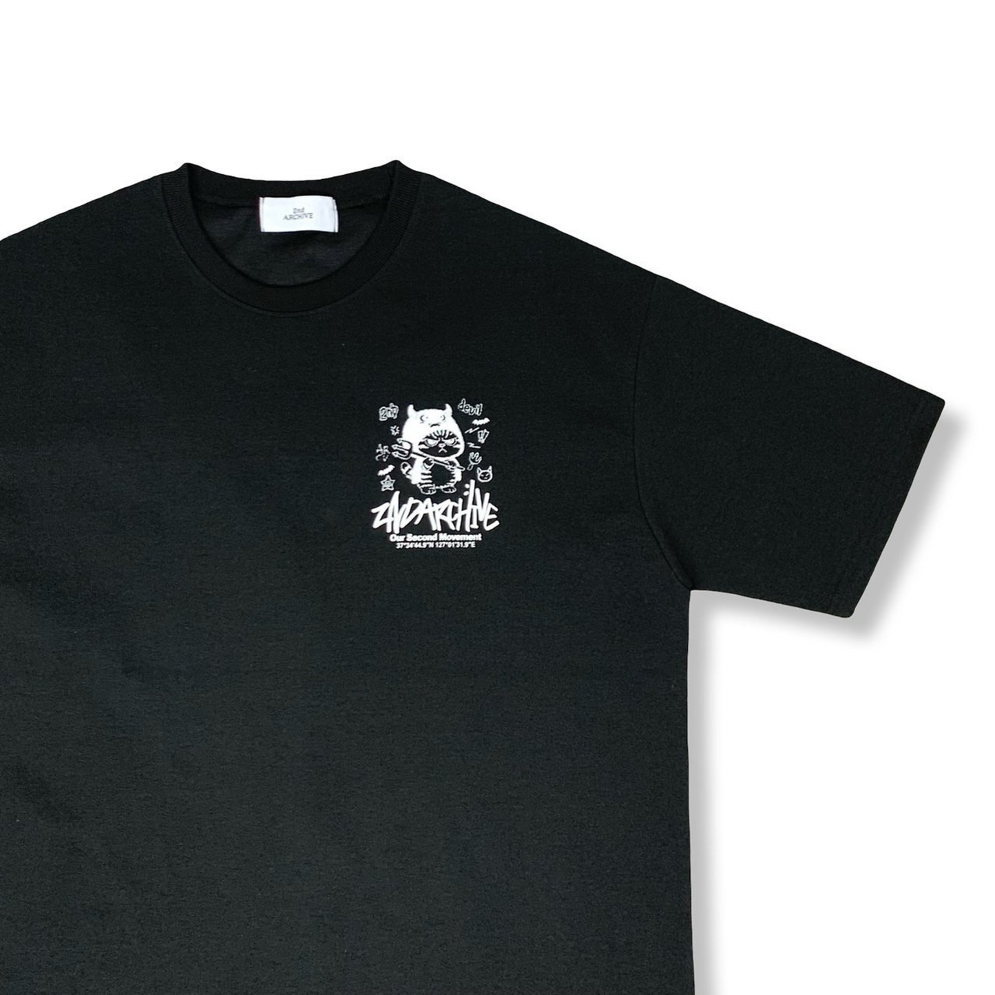 [2nd Archive]悪魔の落書き猫Tシャツ(SAB241)