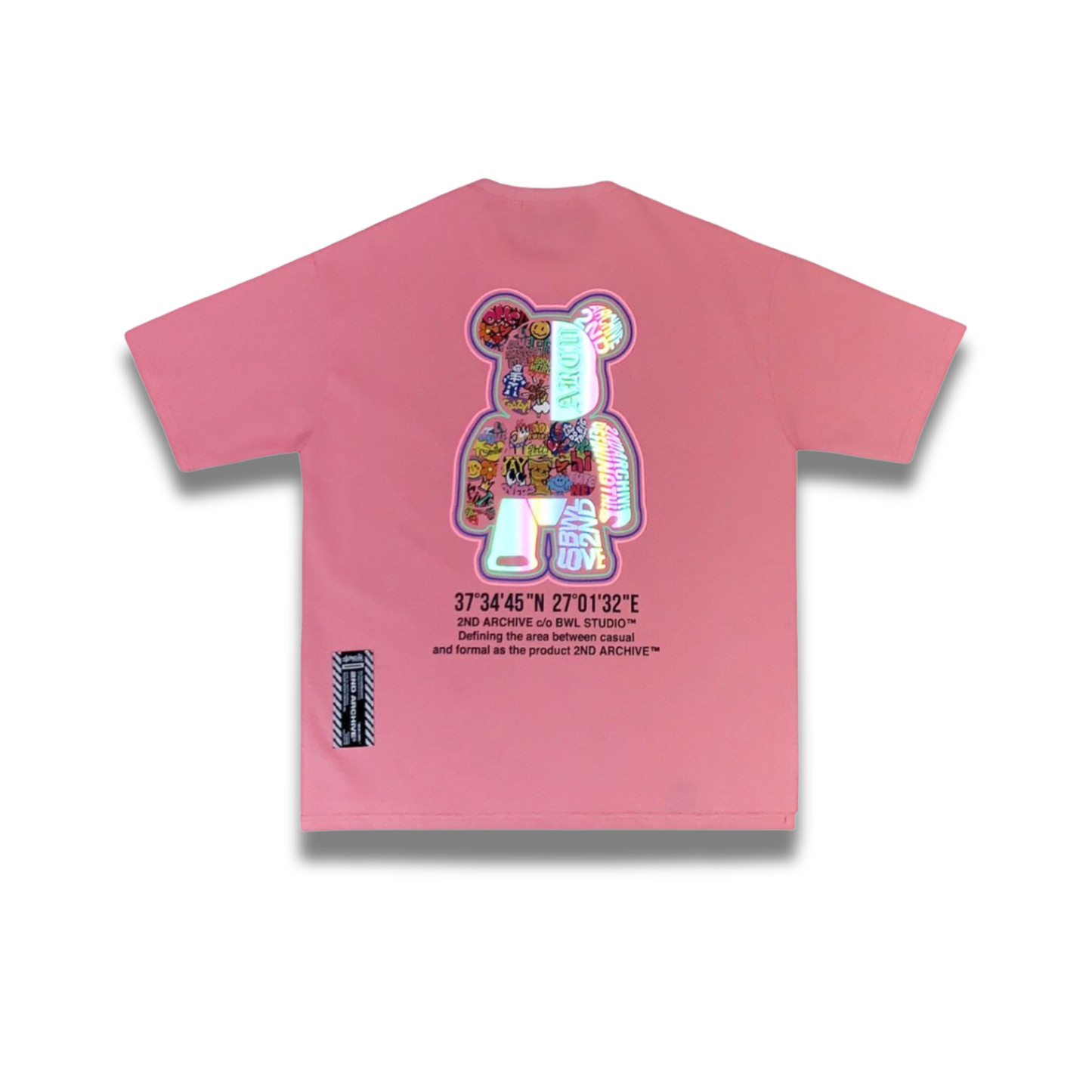 [2nd Archive]グラフィティベア反射Tシャツ(SAB231)