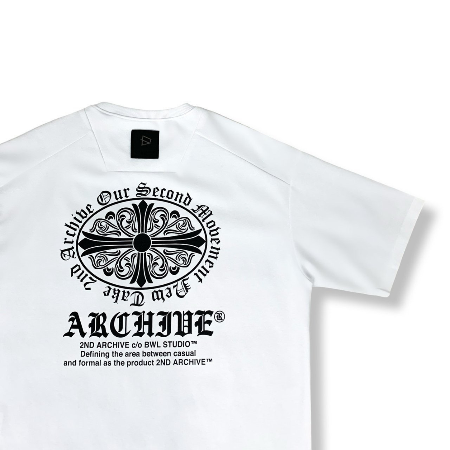 [2nd Archive]革パッチ付き十字架Tシャツ(SAB237)