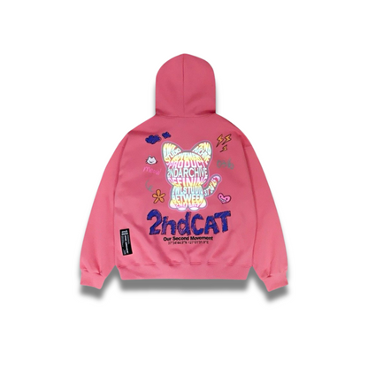 クリームパーカーの袖・リブ部分の質感を写したディテール画像