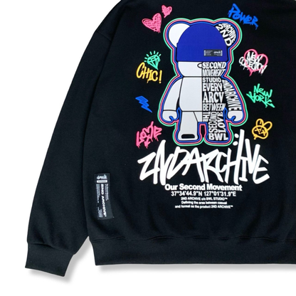 [2nd Archive]ブルービーニーベアパーカー※セット販売あり(SAB216)