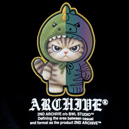 [2nd Archive]恐竜猫パーカー※セット販売あり(SAB279)