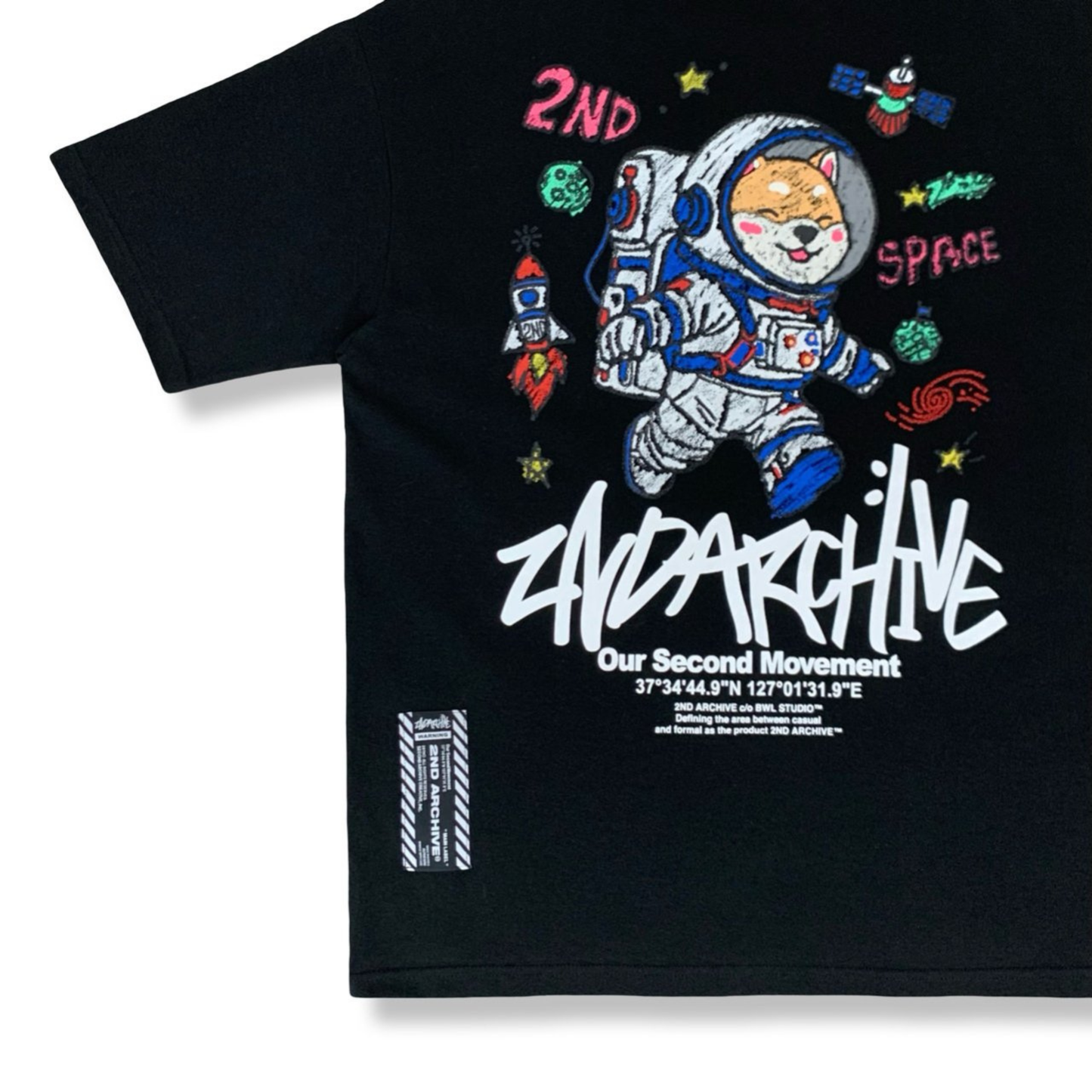 [2nd Archive]宇宙飛行士柴犬Tシャツ(SAB230)