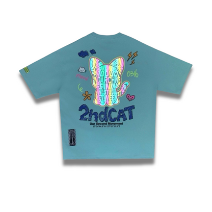 [2nd Archive]「2nd Cat」ロゴTシャツ(SAB122)