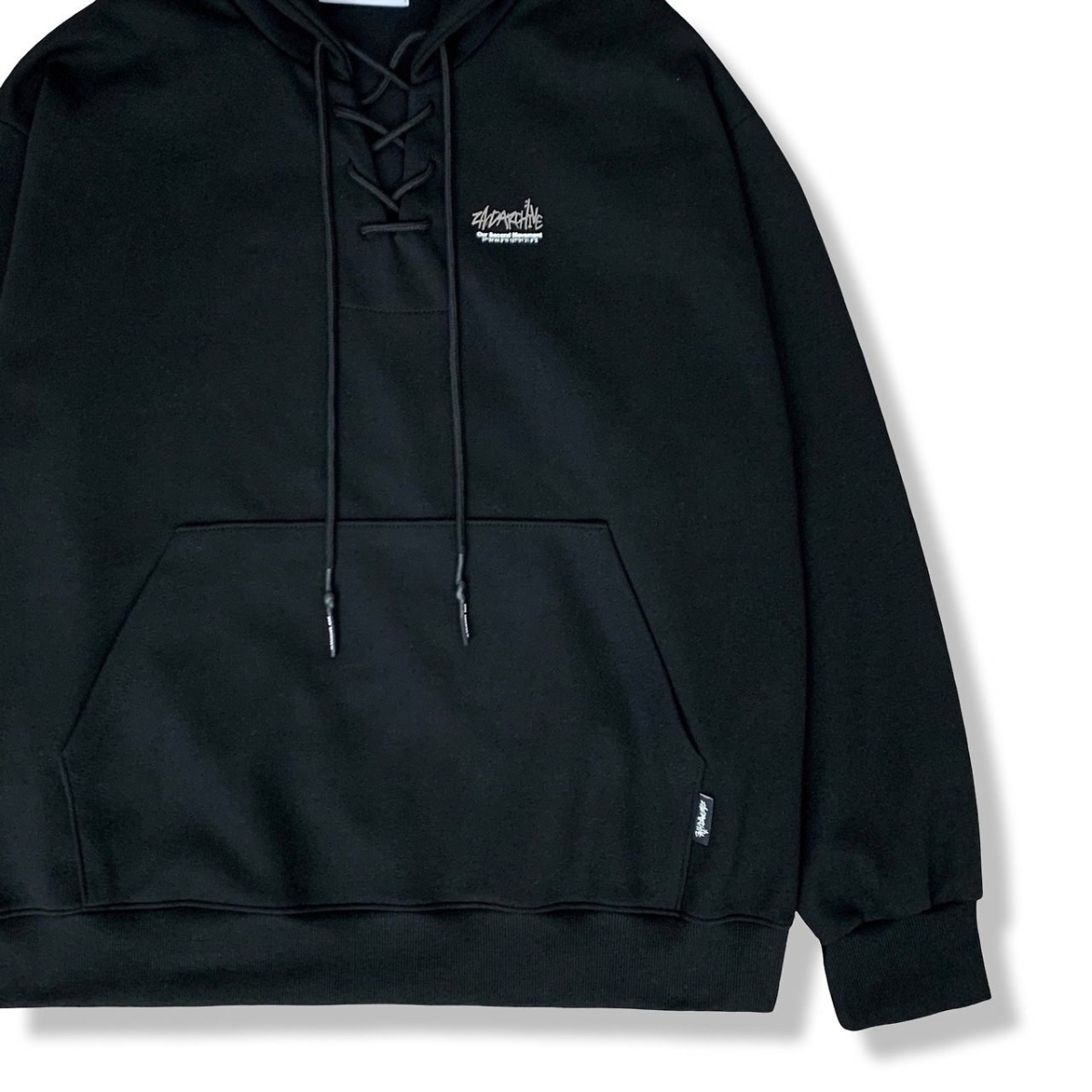 [2nd Archive] Logo Lace-Up Hoodie *Set sale available (SAB276)