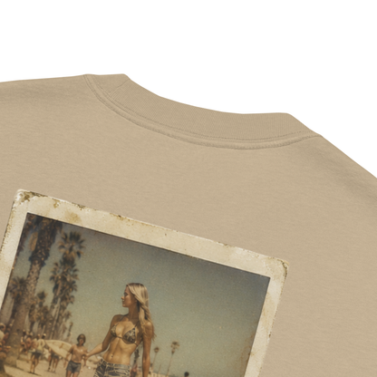 [Faded Frames Co.] カリフォルニア ヴィンテージ ガール Tシャツ (138)
