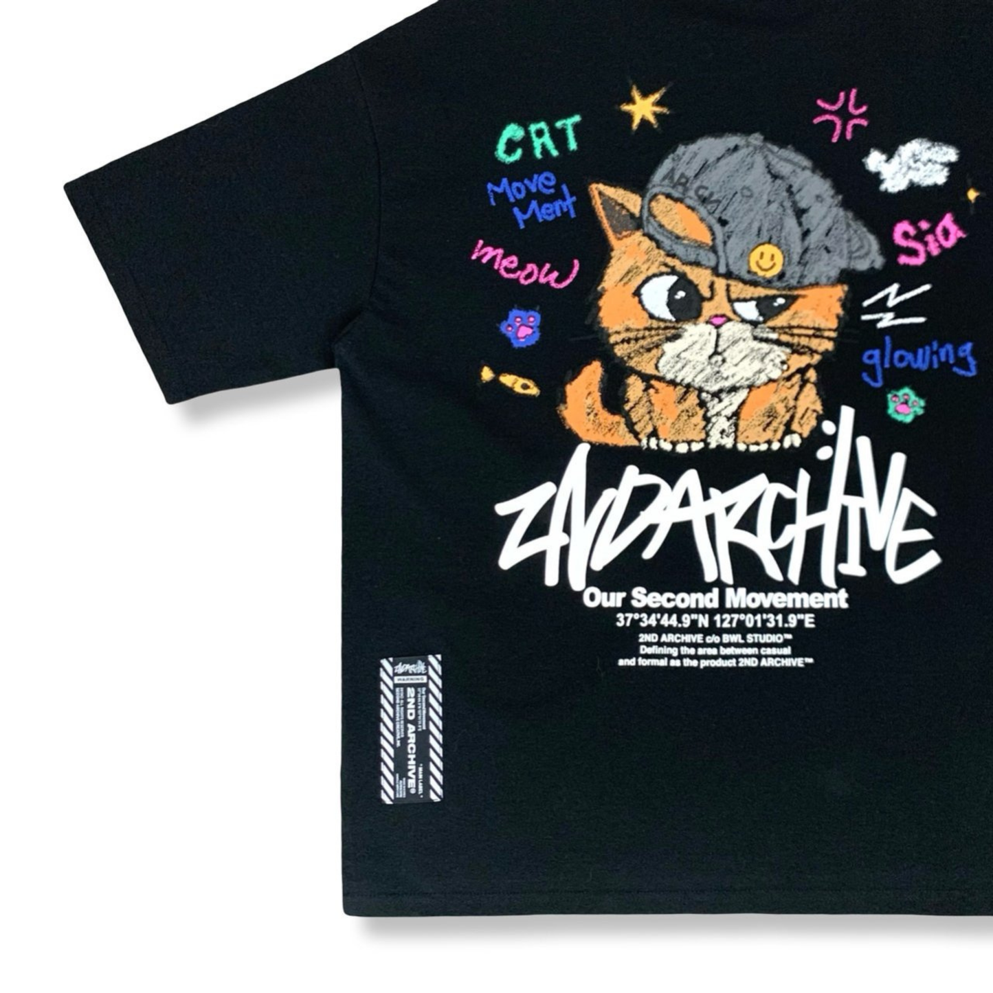 [2nd Archive]ボールキャップキャットTシャツ(SAB214)
