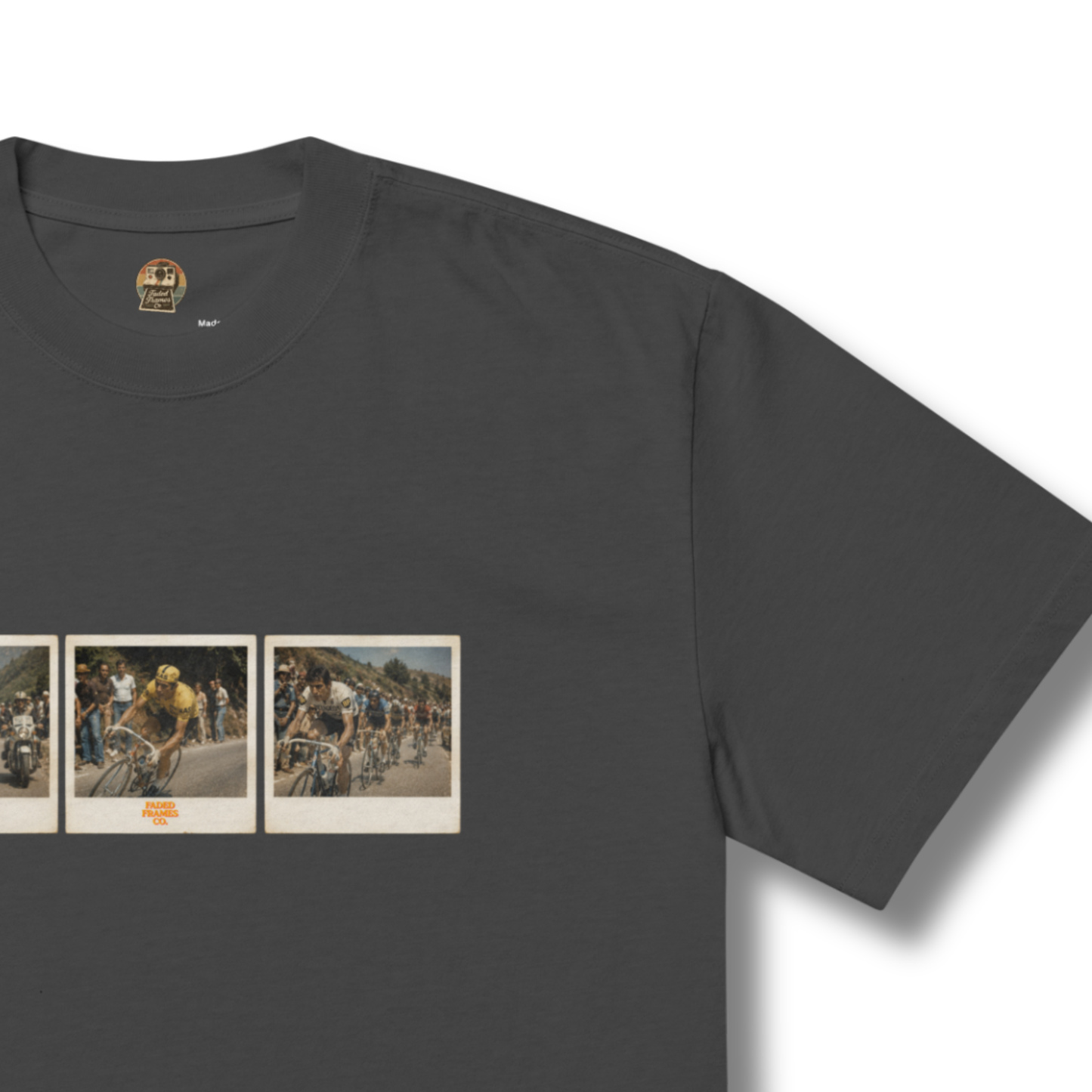 [Faded Frames Co.] ヴィンテージサイクリング写真Tシャツ (135)