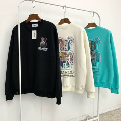 秋冬向けの柔らかいシアースウェット素材の質感が伝わる画像