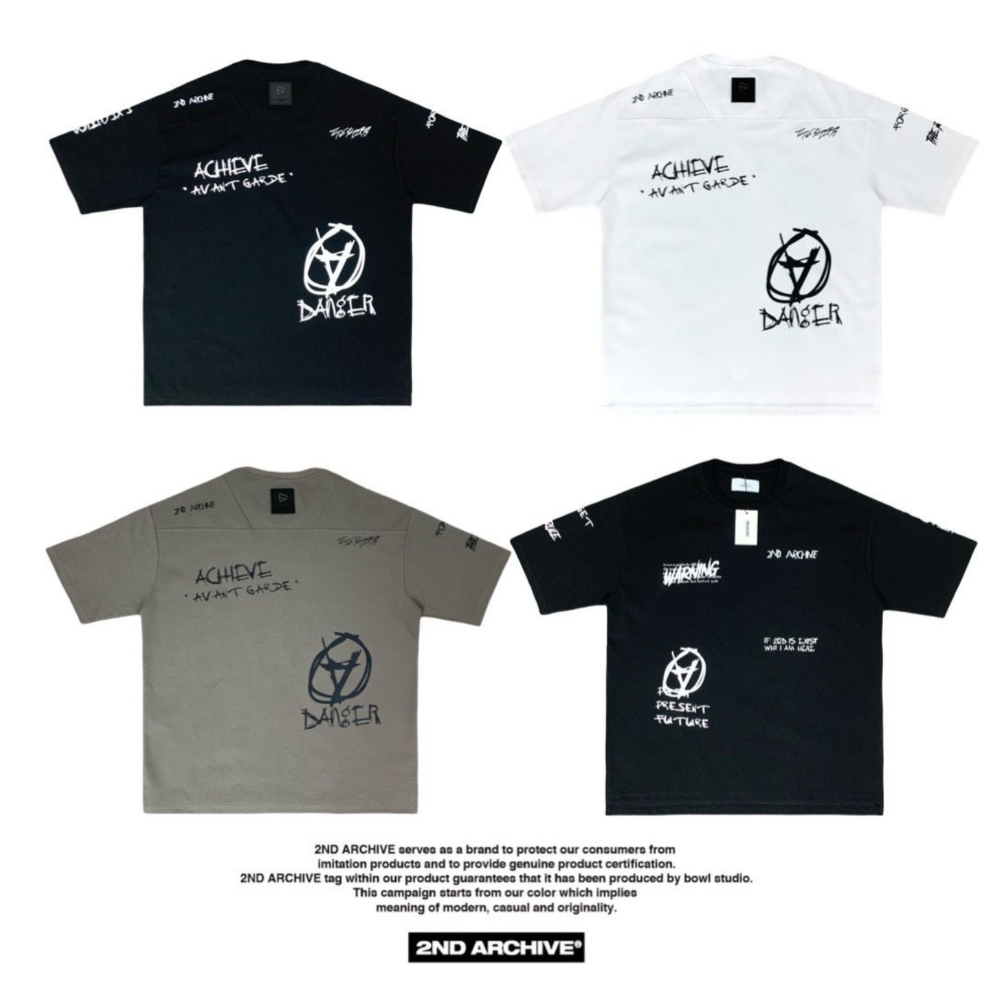 [2nd Archive]グラフィティプリントTシャツ(SAB229)