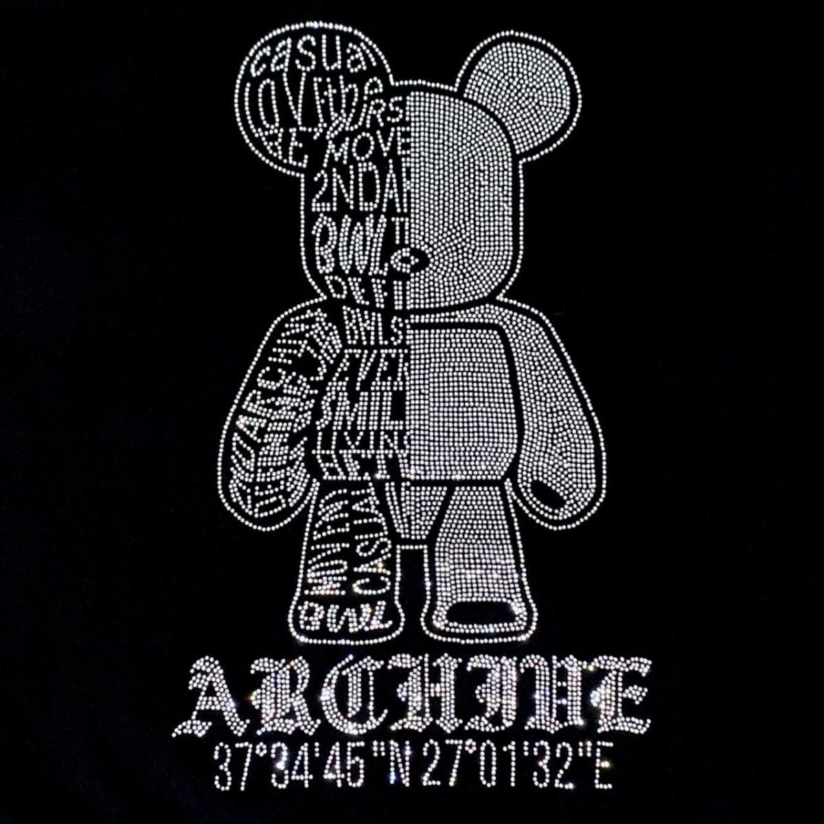 柔らかいスウェット素材の風合いを写した生地アップ画像